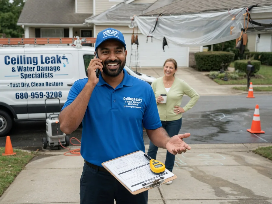 Ceiling Leak Cleanup Doswell, VA FAQs